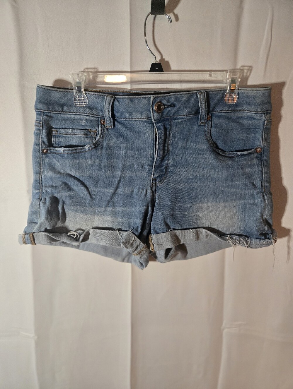 American Eagle Outfitters Super Super Stretch Midi Shorts